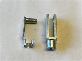 Gaffelstykke f. gasdæmper f. Bigstar hestetrailer